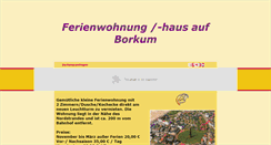 Desktop Screenshot of ferienwohnung-borkum.2005.ms