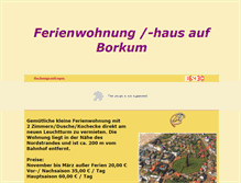 Tablet Screenshot of ferienwohnung-borkum.2005.ms